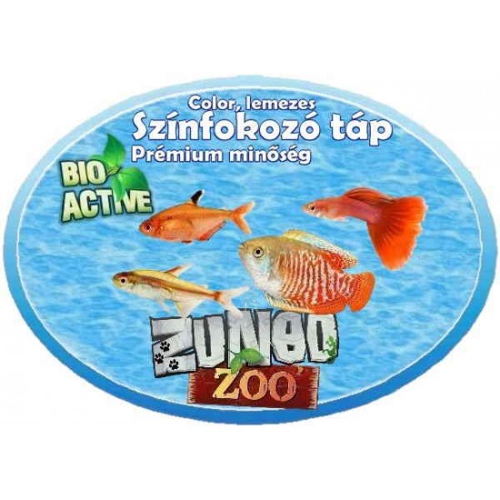 ZunboZoo Díszhal táp Általános Színfokozó lemezes eleség