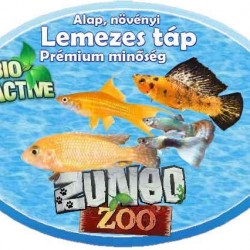 ZunboZoo Díszhal táp Általános Növényi lemezes eleség