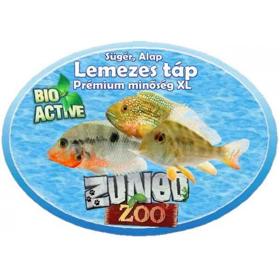 ZunboZoo Díszhal táp Sügér Alap lemezes eleség XL