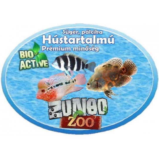 ZunboZoo Díszhal táp Sügér Alap pálcika eleség