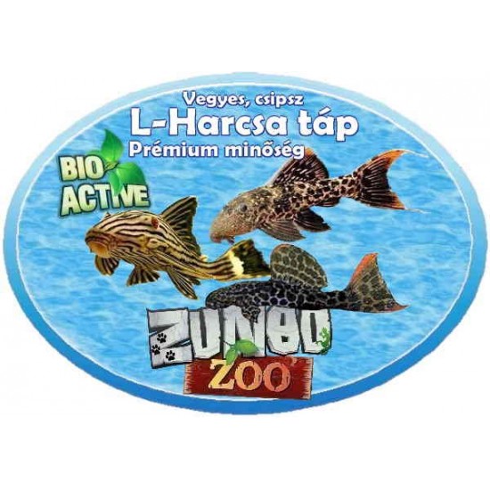 ZunboZoo Díszhal táp L-Harcsa táp