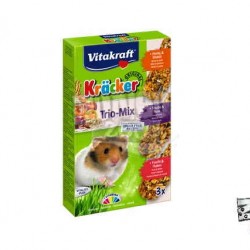 Vitakraft Kisemlős Aranyhörcsög Eleség Tripla rúd mézes-gyümölcsös-multivitaminos 