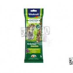 Vitakraft Kisemlős Degu-Egér-Rágcsáló Eleség Tripla rúd Emotion Gyógynövényes Herbal fóliás