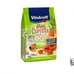 Vitakraft Kisemlős Hörcsög Jutalomfalat répás Vitamin Carottis 50 g