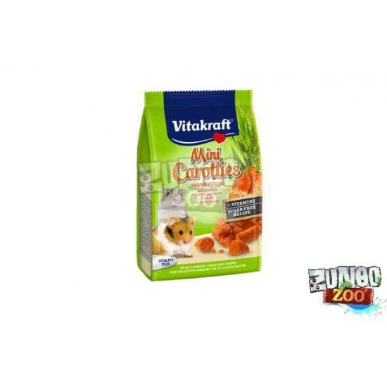 Vitakraft Kisemlős Hörcsög Jutalomfalat répás Vitamin Carottis 50 g