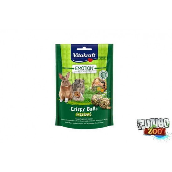 Vitakraft Kisemlős Jutalomfalat Snack crispy balls herbal